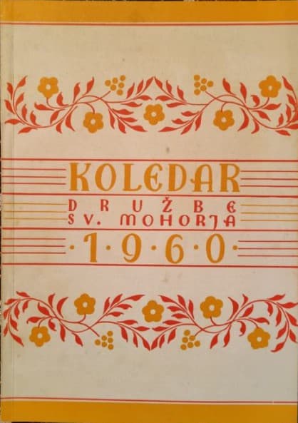 Koledar Družbe sv. Mohorja za leto 1960