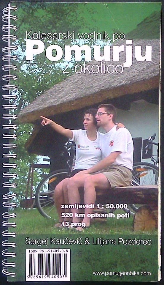 Kolesarski vodnik po Pomurju z okolico