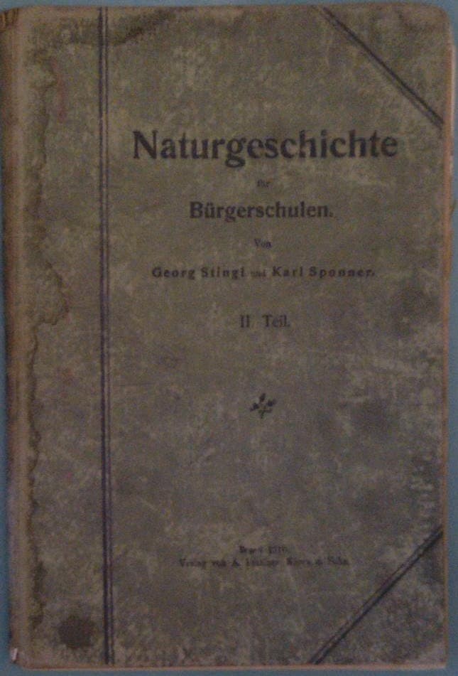 Naturgeshichte fur Burgershulen  II. Teil