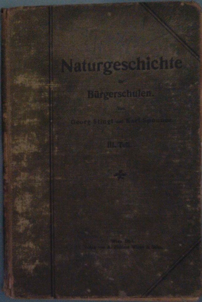 Naturgeshichte fur Burgershulen  III. Teil