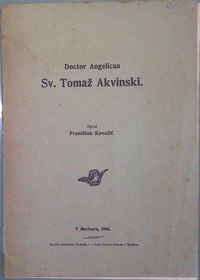 Doctor Angelicus sv. Tomaž Akvinski