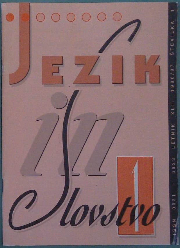 Jezik in slovstvo 1