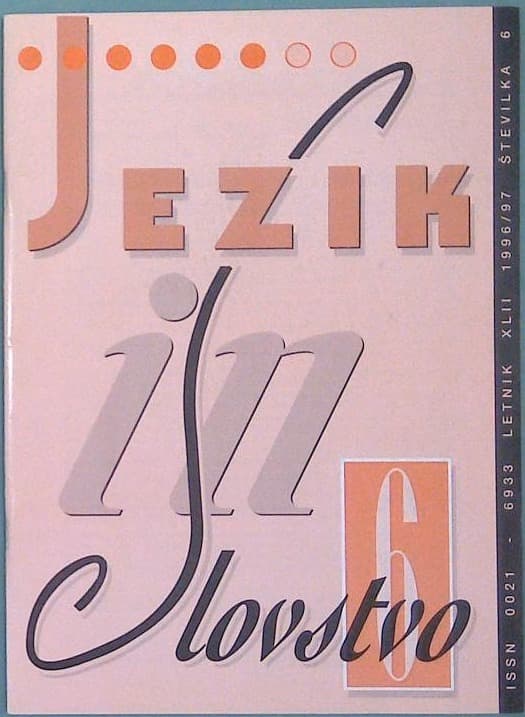 Jezik in slovstvo 6
