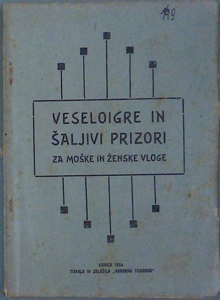 Veseloigre in šaljivi prizori (za moške in ženske vloge)