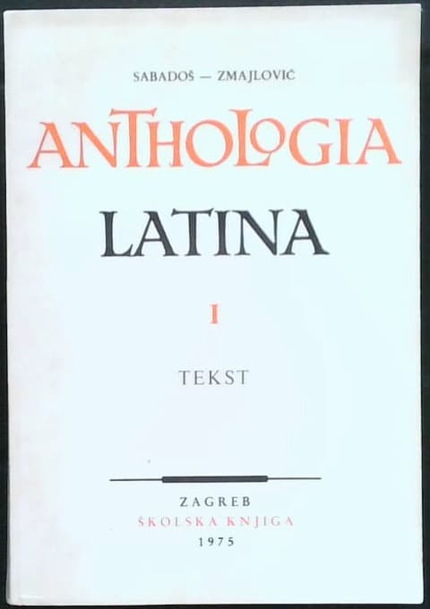 Anthologia Latina 1 (Poezija)