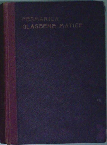 Pesmarica Glasbene matice (tretja izdaja) : I. zvezek - slika 2