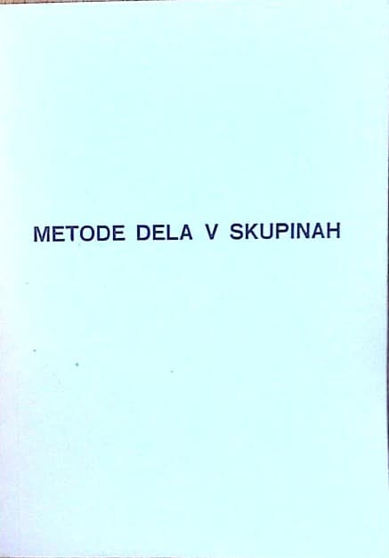 Metode dela v skupinah