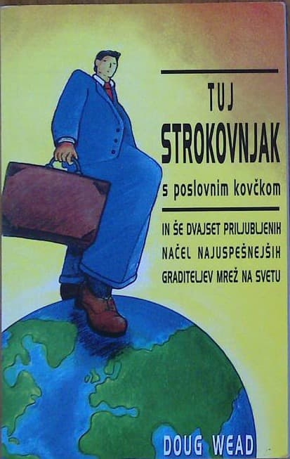 Tuj strokovnjak s poslovnim kovčkom