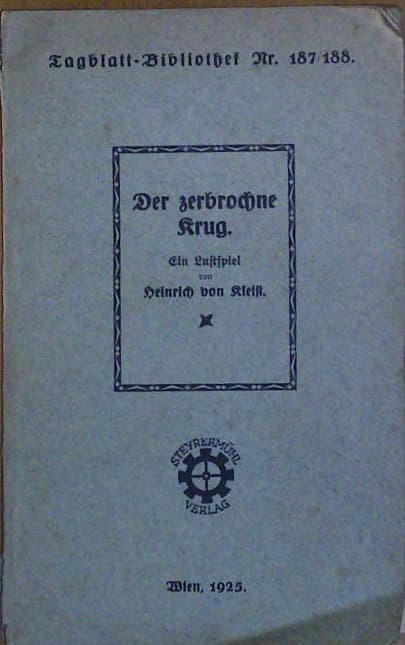Der zerbrochne Krug