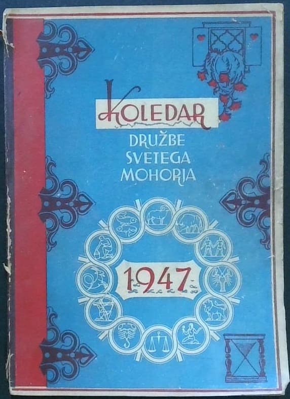 Koledar družbe sv Mohorja za leto 1947