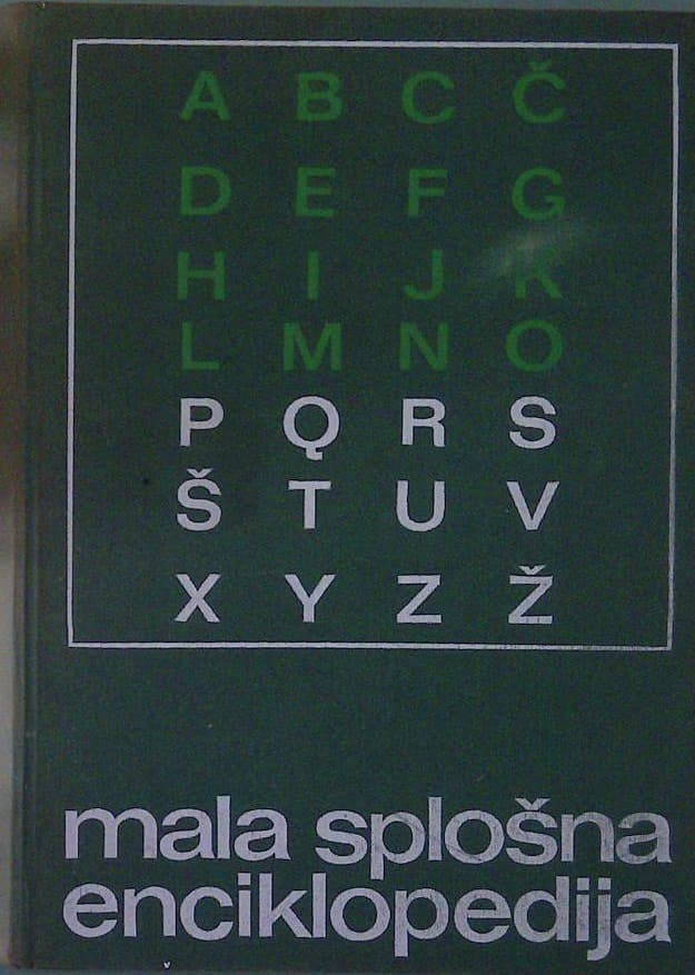 Mala splošna enciklopedija P - Ž, Tretja knjiga