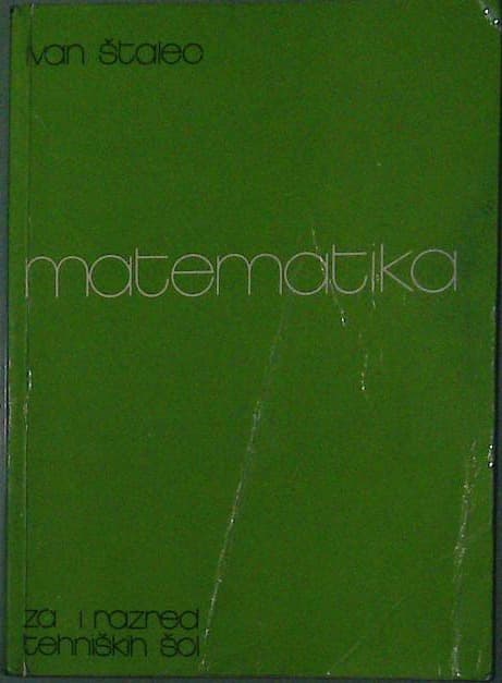 Matematika za 1. razred tehniških šol