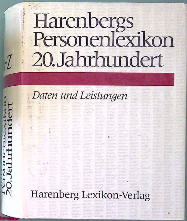 Harenbergs Personenlexikon