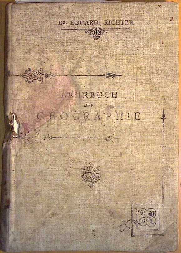 Lehrbuch der Georaphie