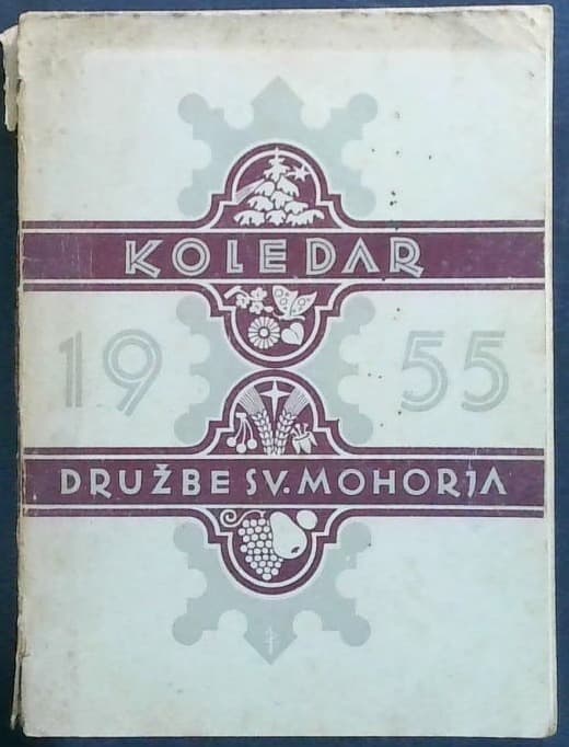 Koledar Družbe sv. Mohorja za leto 1955 - slika 2
