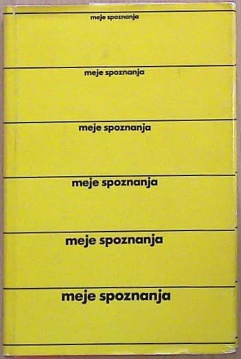 Meje spoznanja
