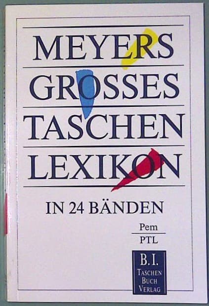 Meyers Grosses Tachen Lexikon Band 17 Pem-PTL