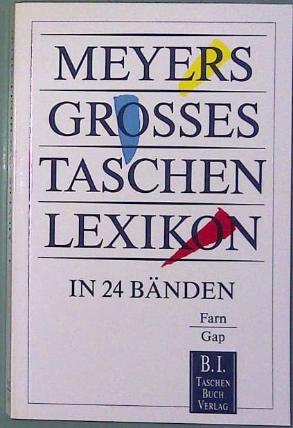 Meyers Grosses Tachen Lexikon Band 7 Farn-Gap