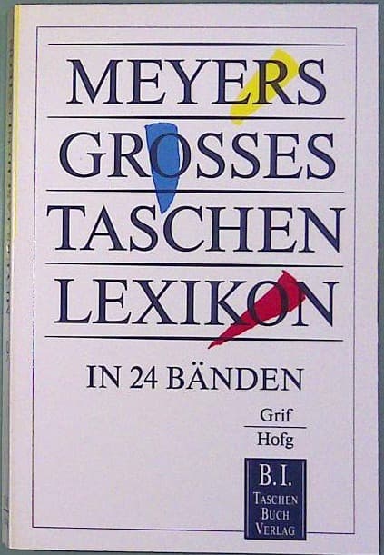 Meyers Grosses Tachen Lexikon Band 9 Grif-Hofg