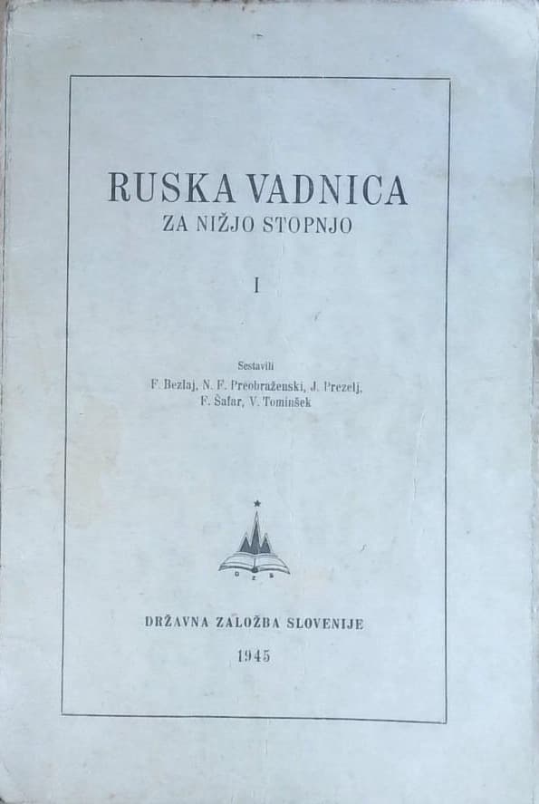 Ruska vadnica (za nižjo stopnjo)