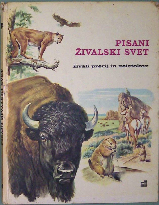 Pisani živalski svet 14 / Živali prerij in veletokov