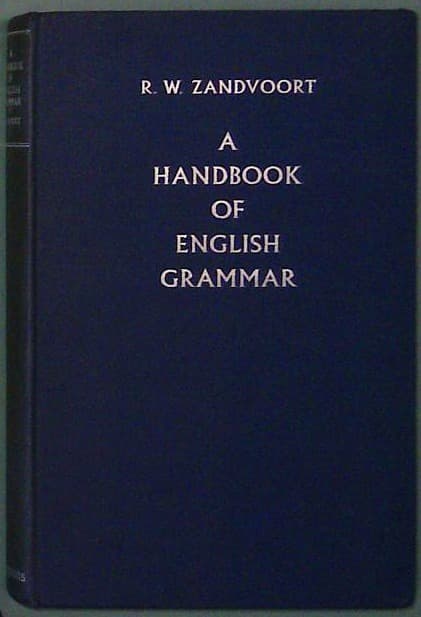 A Handbook of English Grammar