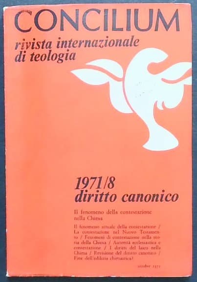 Concilium. Rivista internazionale di teologia 1971/8