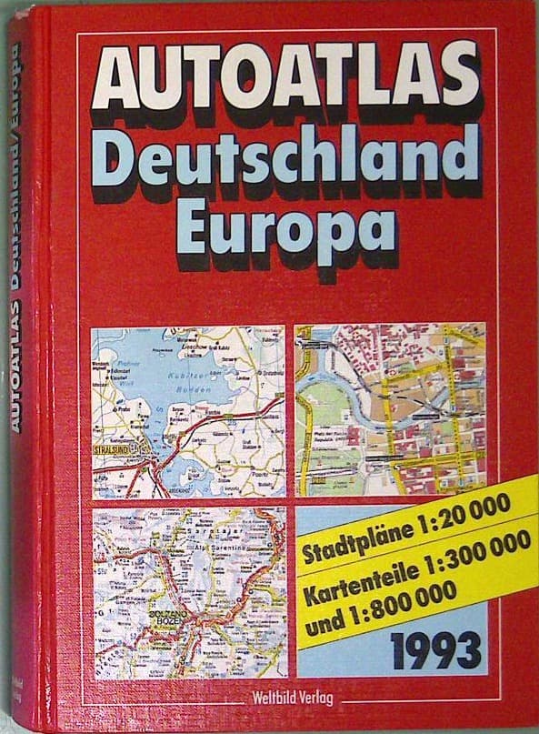 Autoatlas Deutschland Europa