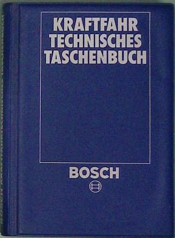 Kraftfahr Technisches Taschenbuch