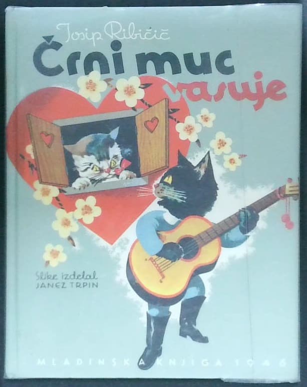 Črni muc vasuje