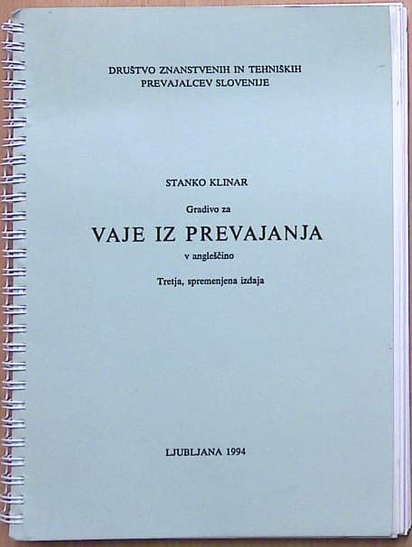 Vaje iz prevajanja