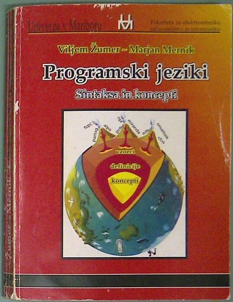 Programski jeziki: Sintaksa in koncepti