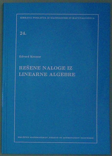 Rešene naloge iz linearne algebre