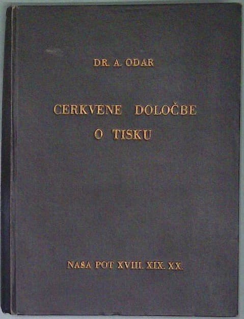 Cerkvene določbe o tisku