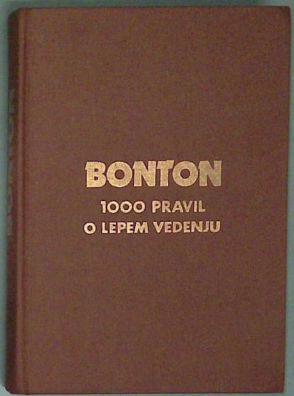 Bonton 1000 pravil o lepem vedenju