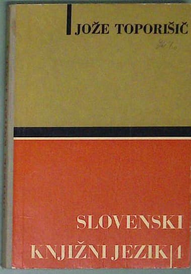 Slovenski knjižni jezik 4
