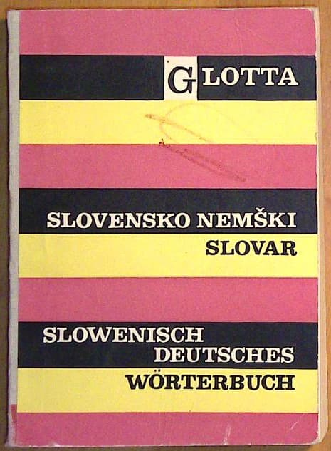 Glotta nemško slovenski slovar - slika 2