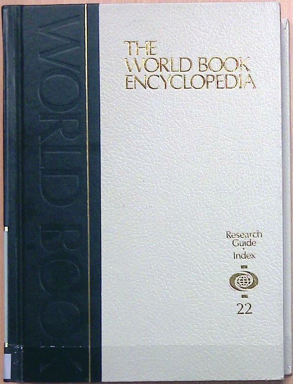 The World Book Encyclopedia: Research Guide/Index Volume 22