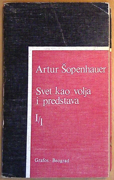 Svet kao volja i predstava
