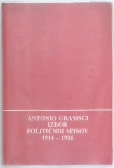 Izbor političnih spisov 1914 - 1929