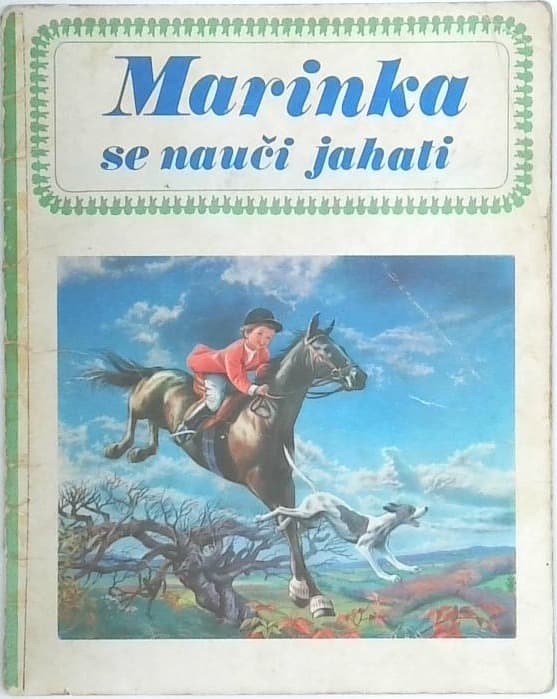 Marinka se nauči jahati