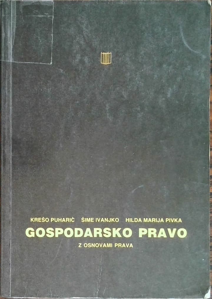 Gospodarsko pravo z osnovami prava