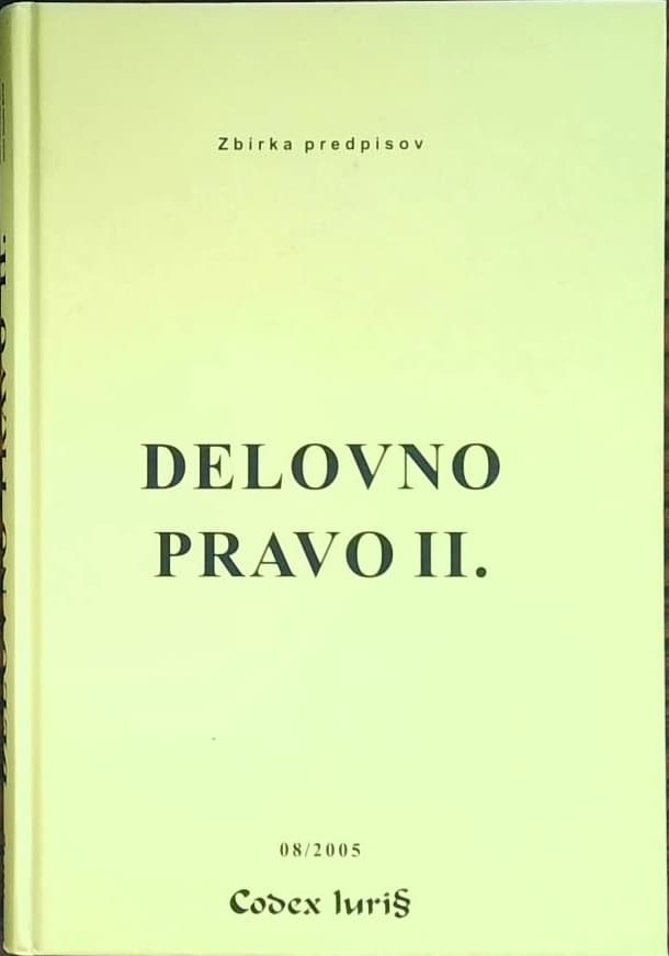 Delovno pravo I. - slika 2