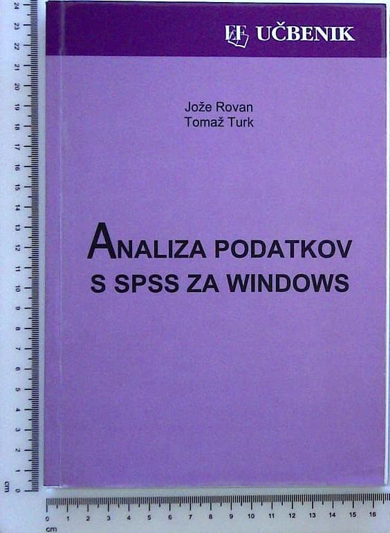 Analiza podatkov s SPSS za Windows