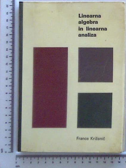 Linearna algebra in analiza