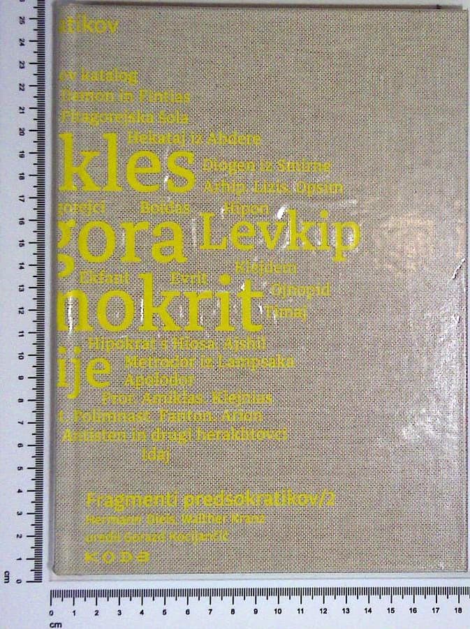 Fragmenti predsokratikov 2