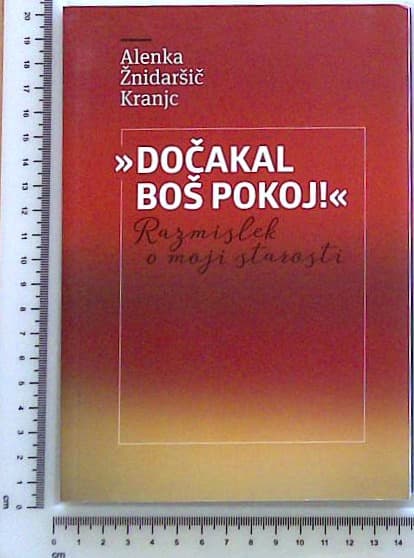 "Dočakal boš pokoj!" : Razmislek o moji starosti