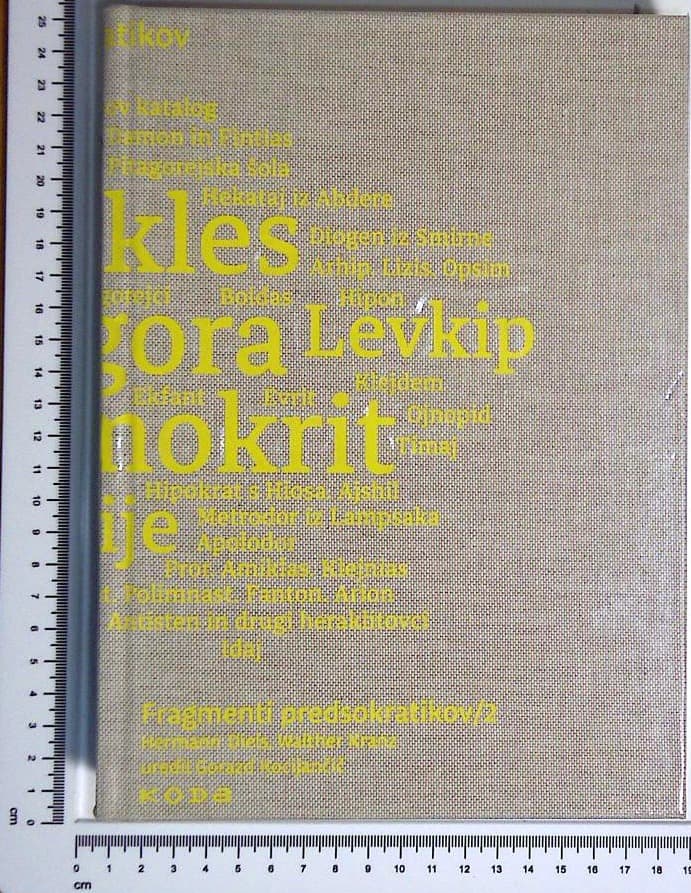 Fragmenti predsokratikov 2 - slika 2