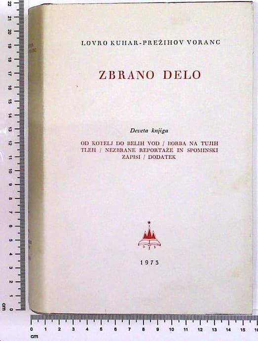 Zbrano delo : Deveta knjiga
