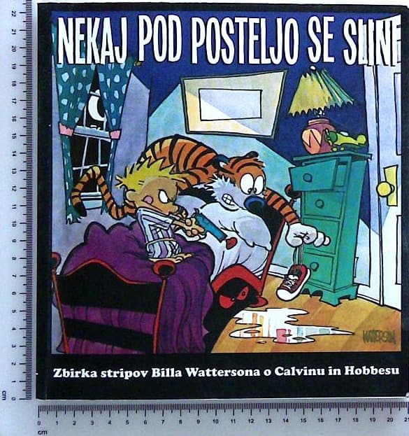 Nekaj pod posteljo se slini